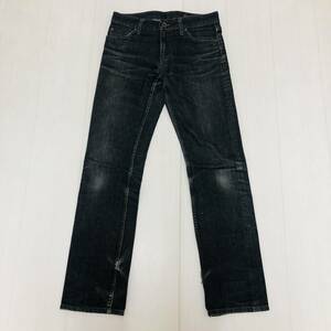 a04123 Rugged jean ラギッド ジーン デニムパンツ コットン100％ ストレート 色落ち サイズ28-4 メンズ 古着 USED カジュアルデニムコーデ