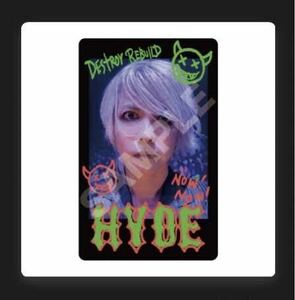 ■稀少品■ HYDE ガチャ チェキカード 写真 当選品 チェキ CHEKI / L'Arc~en~Ciel THE LAST ROCKSTARS VAMPS