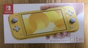 新品未開封　Nintendo Switch Lite イエロー　ニンテンドースイッチ　ライト 送料無料