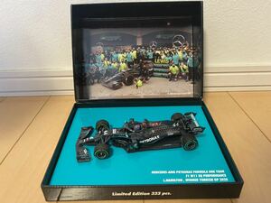 特注　1/43 メルセデス AMG ペトロナス W11 トルコGP 2020 L.ハミルトン ワールドチャンピオン