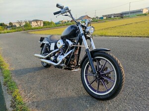  Harley FXDWG Dyna wide g ride 1450 TC88 cab car 2003 year vehicle inspection "shaken" R8 year 4 month till 