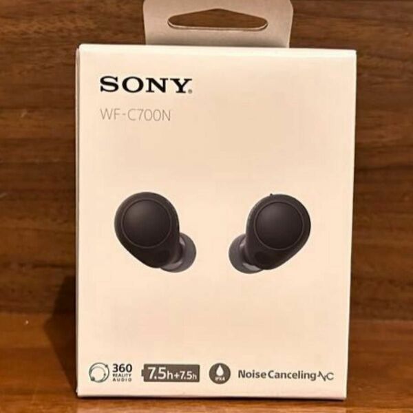 【5/5終了】ワイヤレスイヤホン WF-C700N ブラック Bluetooth SONY ソニー WF-C700NB