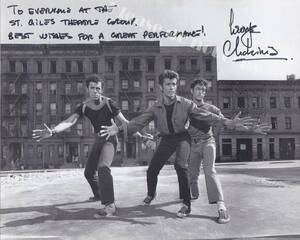 1961年　West Side Story ウエストサイドストーリー George Chakiris ジョージ・チャキリス サイン フォト