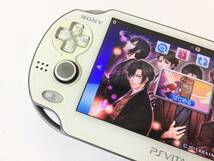 PlayStation Vita PCH-1000 Wi-Fiモデル PS VITA ソニー クリスタル・ホワイト 初期化済み ジャンク_画像2