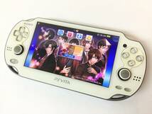 PlayStation Vita PCH-1000 Wi-Fiモデル PS VITA ソニー クリスタル・ホワイト 初期化済み ジャンク_画像1