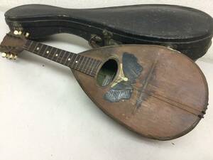 G.PUGLISI REALE&FIGLI CATANIAkata-nia Vintage mandolin stringed instruments hard case attaching 