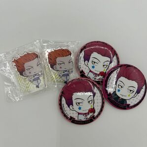 ヒソカ 缶バッヂ&アクリルスタンド