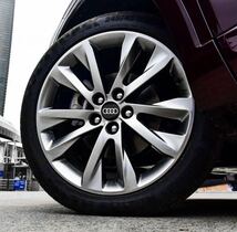 Audi アウディ　ホイールセンターキャップ ステッカー　シール　4枚 56mm_画像3