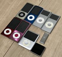 ジャンク　Apple iPod nano 他まとめ売り　9台　_画像1