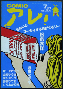 □ COMICアレ！ 1994年7月号／松本大洋 白山宣之 泉晴紀 ほんまりう 山松ゆうきち 近藤ようこ 郷田マモラ 一條裕子 吾妻ひでお