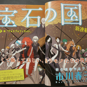 □ 月刊アフタヌーン 2012年12月号／表紙＋新連載巻頭カラー［宝石の国］市川春子 樹なつみ 烏山英司 ひぐちアサ 木尾士目 宮川輝 幸村誠の画像5