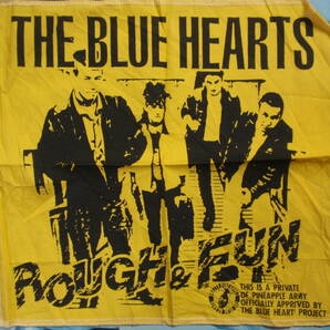 ザ・ブルーハーツ THE BLUE HEARTS ゼッケン/パッチ 約28×29cmの画像1