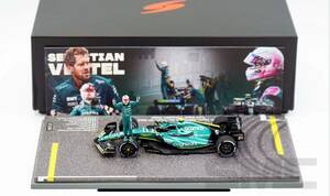 【海外特注モデル】1/43 Aston Martin F1 AMR22 #5 Sebastian Vettel Abu Dhabi GP Last Race 2022 Spark ベッテル ラストレース限定300台