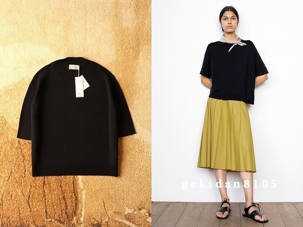 新品タグ付 MARGARET HOWELL × JOHN SMEDLEY マーガレットハウエル 2020 ジョンスメドレー モックネックニット 42,900円