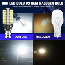 クラス最高峰 超爆光！72SMD 最強バックランプ キャンセラー内蔵 T16/10 LED トヨタ ノア 80 / ヴォクシー 80 /72_画像7