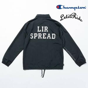 Let it Ride × Champion 別注 レットイットライド チャンピオン コラボ コーチジャケット 13スター 刺繍