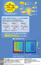 日よけシェード 日よけ シェード 巻き取り収納 幅86×高さ60cm ラクシェード 目隠し オーニング 日除け 庭 日差し対策 三協アルミ 壁付け_画像2