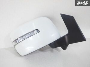  Suzuki original MH23S Wagon R door mirror side mirror right right side driver`s seat color No.Z7T pearl white 7P electric storage turn signal immediate payment shelves 27K