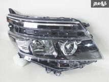 点灯確認済み！！ トヨタ 純正 ZRR80 ヴォクシー 前期 LED ヘッドライト ヘッドランプ 右 右側 運転席 ICHIKOH 28-229 刻印 L 即納 棚23M_画像1