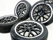 【 希少!! 】 BMW MINI ミニ 純正OP BBS RS873 17インチ 7J +48 PCD 100 4H 4穴 205/45RF17 タイヤ付 ホイール 4本 R56 クーパー 等 棚39B_画像2