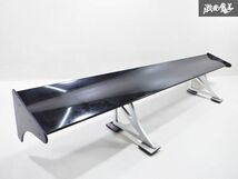 【良品 】 CUSCO クスコ GTウィング シングル GT REAR WING KITS アルミ ブラックアルマイト仕上げ Bタイプ リアスポイラー 1460mm 棚31_画像5