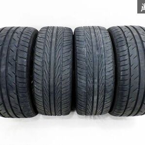 【 キレイ!! 】 【 BMWサイズ!! 】社外 メーカー不明 18インチ 8J +35 9J +40 PCD 120 5H 5穴 225/40 255/35 タイヤホイール 4本 即納棚32Aの画像9