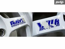 【 希少 】RAYS レイズ VR TE37C 鍛造 16インチ 7J +42 PCD 114.3 4H タイヤホイール 2本 インテグラ コルト ラリーアート 即納 棚38D_画像6