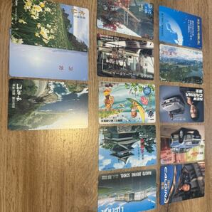 【1円〜】【未使用】テレホンカード 50度数 13枚 車 景色の画像1