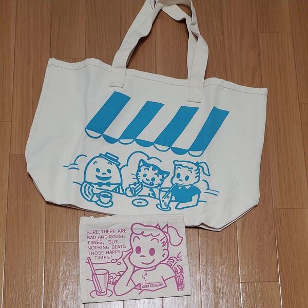 OSAMU GOODS 大容量トートバッグ エコバッグ ポーチ