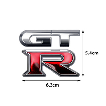 【送料込】GTR 3Dエンブレム (ブラック/レッド) NISSAN 日産 スカイラインGT-R NISMO _画像2