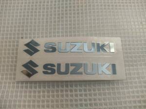 【送料込】SUZUKI(スズキ) ステッカー 2枚組 縦1.2cm×横6cm　鈴木　