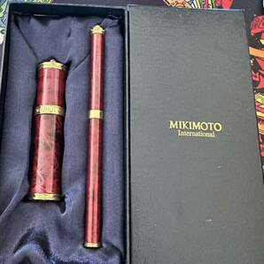 MIKIMOTO ミキモト アトマイザー リップブラシ セット 香水 パフューム フレグランス 化粧 口紅 持ち運びの画像1