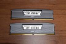 中古　メモリ　Corsair DDR5 32GB 2枚　CMK64GX5M2B5200Z40 セットB_画像2