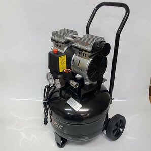 ★超静音 縦型オイルレスコンプレッサー２５Ｌ タンク搭載  100Ｖ 1.5ＨＰ 3ヵ月保証付の画像4