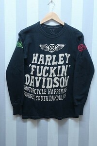 2-7304A/ウエストライド HARLEY ’FUCKIN’ DAVIDSON 長袖Tシャツ WESTRIDE