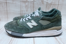 5-2062/new balance M998BB ニューバランス スニーカー 28.0ｃｍ_画像2