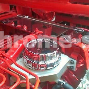 HINO 17レンジャー＆レンプロ＆テラヴィ共通 メッキ製 ブレーキタンクキャップの画像1
