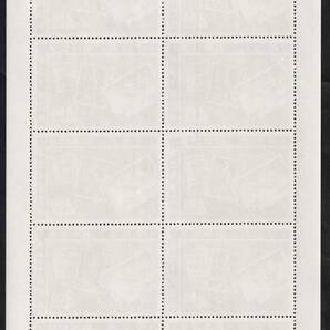 ★琉球切手 郵便切手発行十年記念 ４シート（シート目打T２） 未使用★の画像5