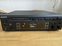 動作OK★SONY MDS-S37 MDデッキ ワイドビットストリーム技術搭載 幅280mm_画像1