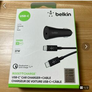 BELKIN F7U076BT04-BLK USB タイプC USB-C
