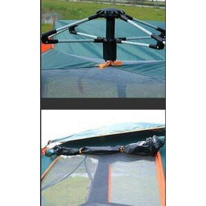 新入荷★テント キャンプ用品 大型テント 4-5人用 ヤー アウトドア レジャー用品 ファミリーラージテントスペースの画像6