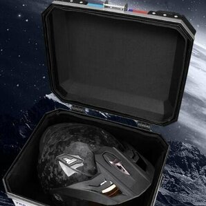 高品質■リアボックス 45L ブラック トップケース 大容量 ツーリング バックレスト装備 持ち運び可能*の画像4