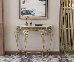  quality guarantee * imitation marble side table console table entranceway table stand for flower vase telephone stand antique style design 60x30x70