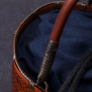 新入荷★手作りの竹編みバッグ、ハンドバッグ織バッグ、竹バスケットバッグの画像8
