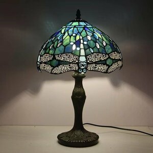  rare beautiful goods * high class * art goods * stain do lamp stained glass antique retro atmosphere . stylish Tiffany 