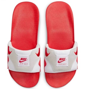 ■ナイキ エア マックス ワン スライド ホワイト/ユニバーサルレッド/ブラック 新品 26.0cm US8 NIKE AIR MAX 1 SLIDE DH0295-103