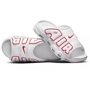 ■ナイキ エア モア アップテンポ スライド ホワイト/ユニバーシティ―レッド 新品 27.0cm US9 NIKE AIR MORE UPTEMPO SLIDE FD9883-100の画像6