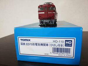 TOMIX HO ED79-0 shape electric locomotive ( single arm Pantah graph installing car )