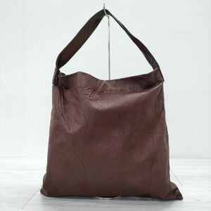 4-0413G◎ARTS&SCIENCE Original tote M レザーオリジナルトート ワンショルダー 革 トートバッグ エンジ アーツ&サイエンス 134756