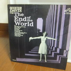 SKEETER DAVIS ザ エンド オブ ザ ワールド 輸入盤LP USオリジナル インナーバッグ付 LPM-2699 Monoの画像1